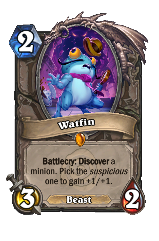 Watfin Hearthstone kártya