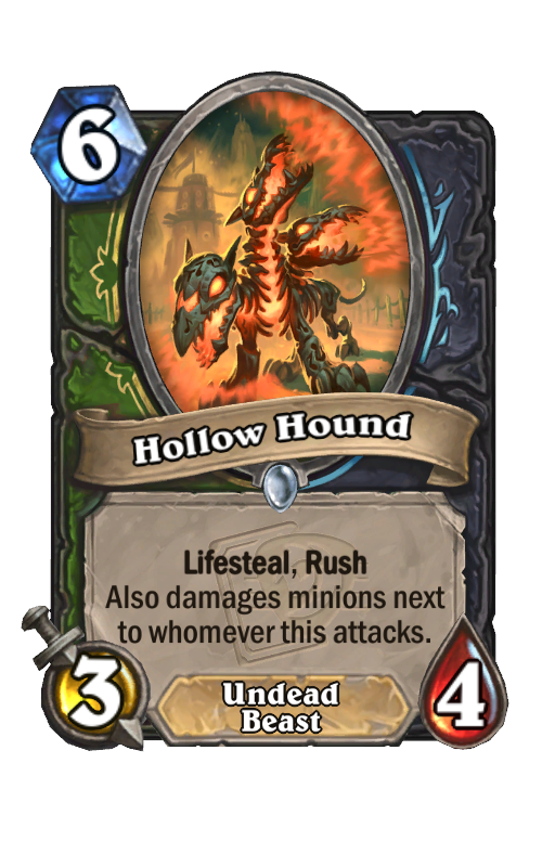 Hollow Hound Hearthstone kártya
