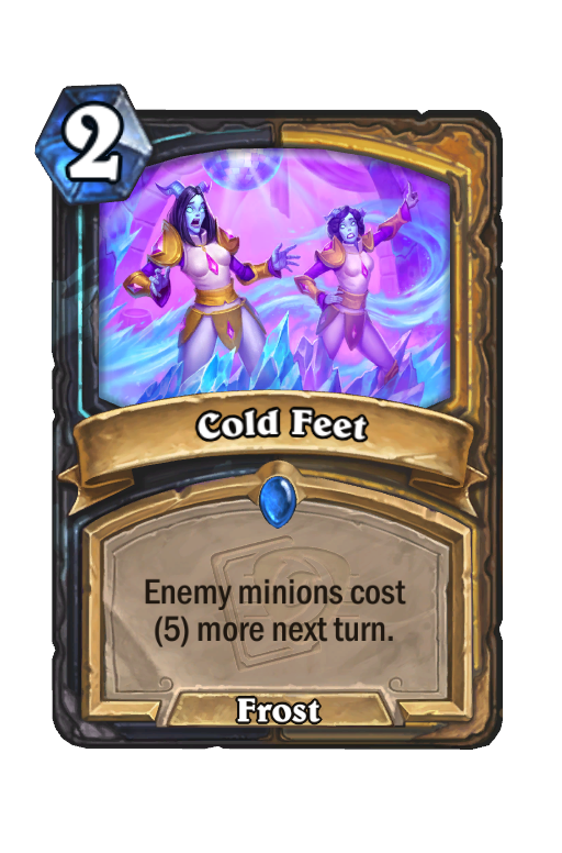 Cold Feet Hearthstone kártya