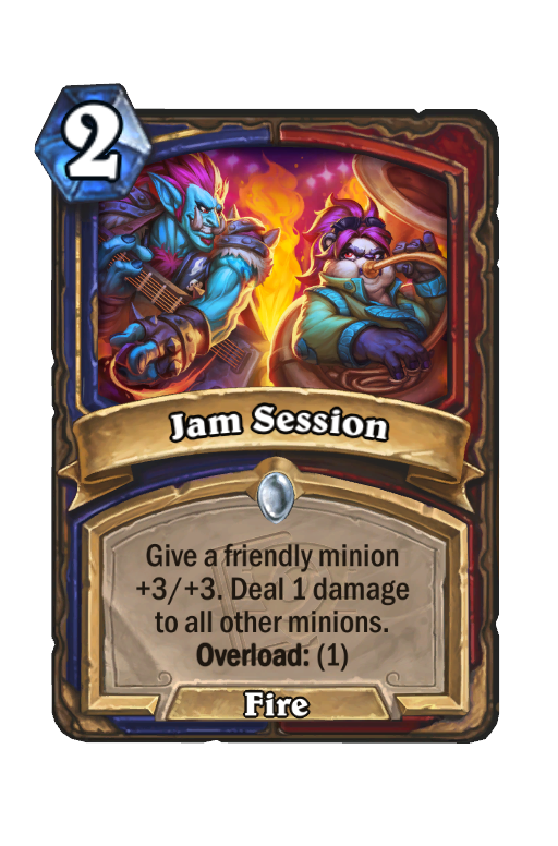 Jam Session Hearthstone kártya