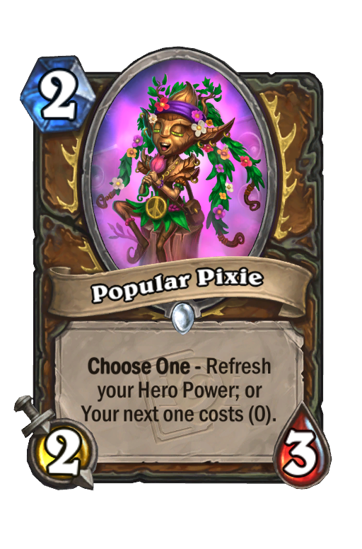 Popular Pixie Hearthstone kártya
