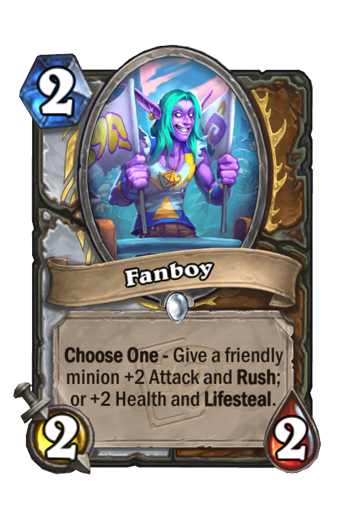 Fanboy Hearthstone kártya
