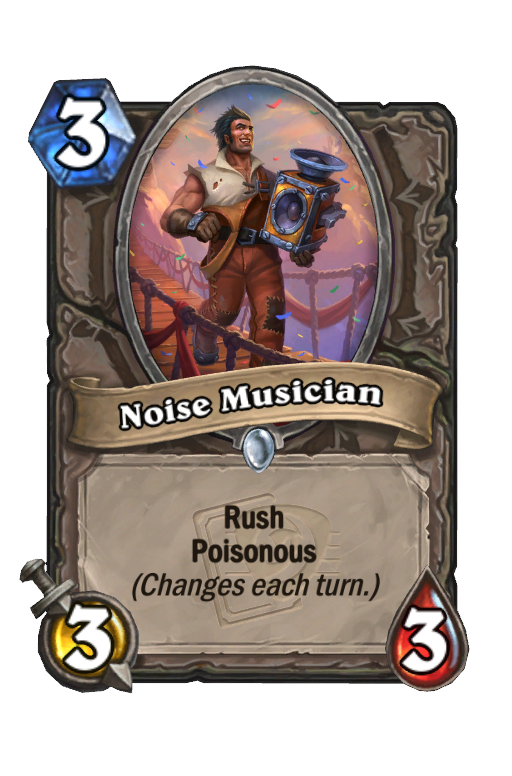 Noise Musician Hearthstone kártya