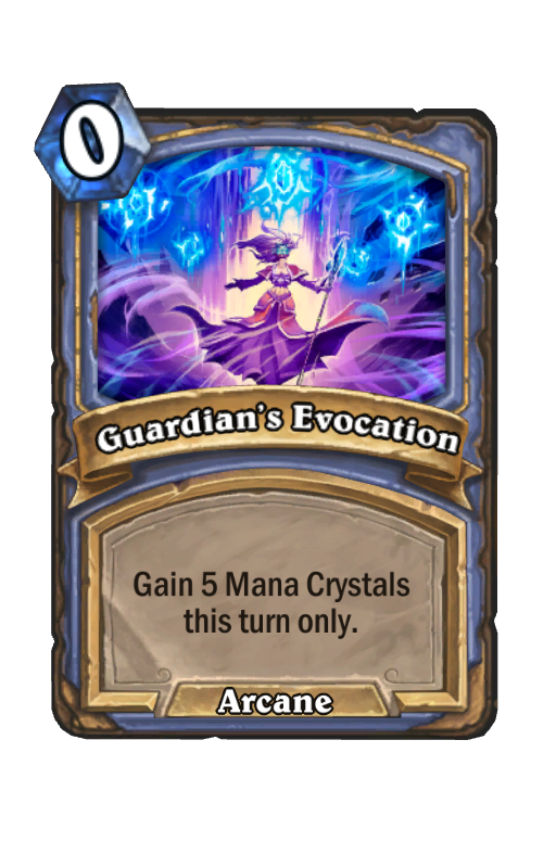 Evocation Hearthstone kártya