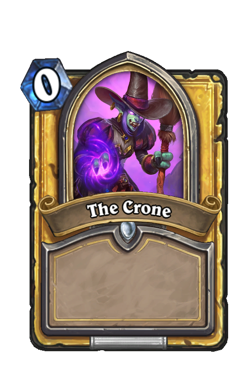 The Crone Hearthstone kártya