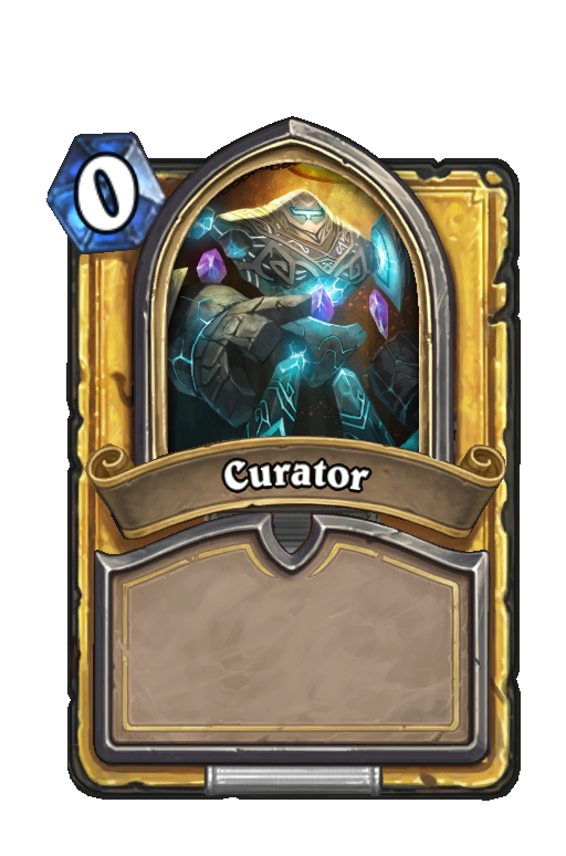 The Curator Hearthstone kártya