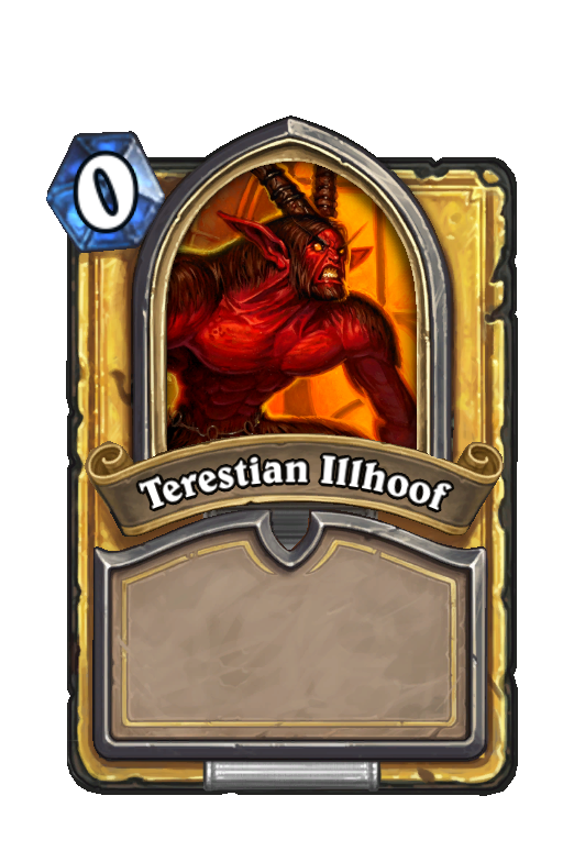 Terestian Illhoof Hearthstone kártya
