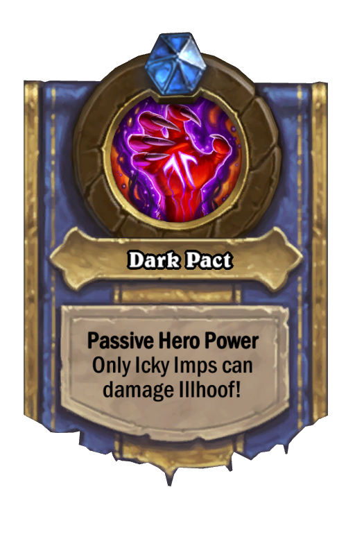 Dark Pact Hearthstone kártya