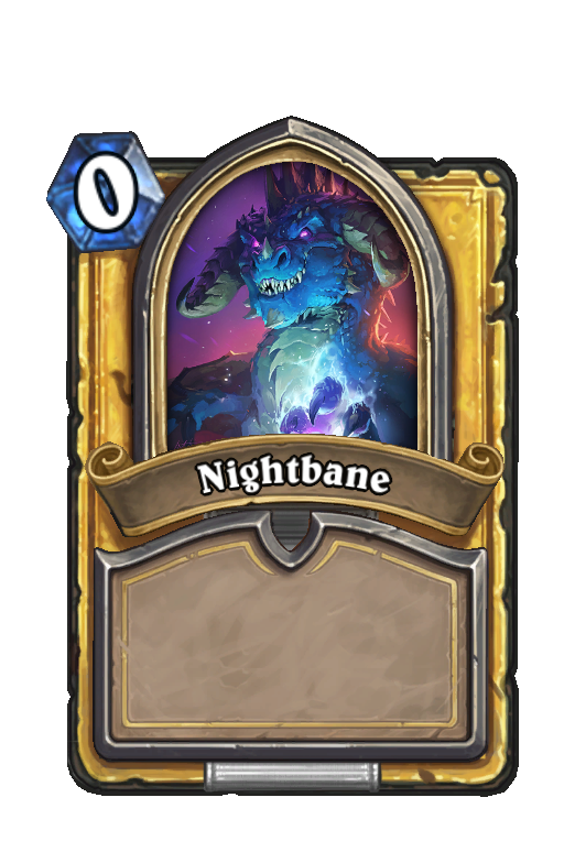 Nightbane Hearthstone kártya