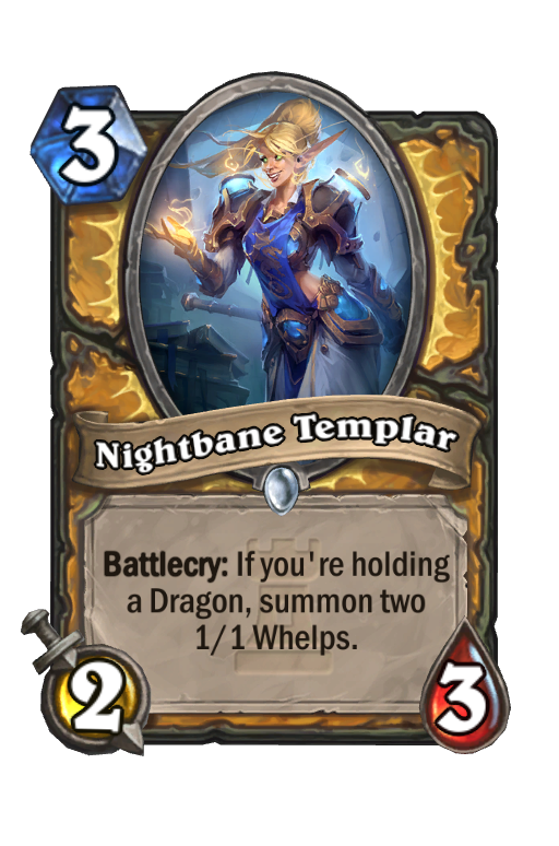Nightbane Templar Hearthstone kártya