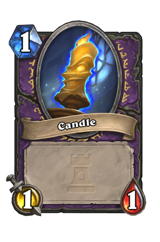 Candle Hearthstone kártya