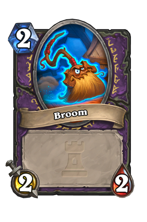 Broom Hearthstone kártya