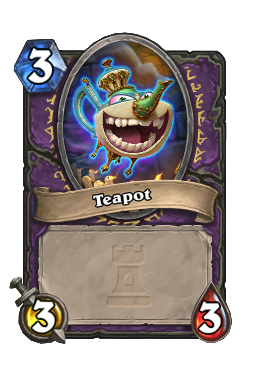 Teapot Hearthstone kártya