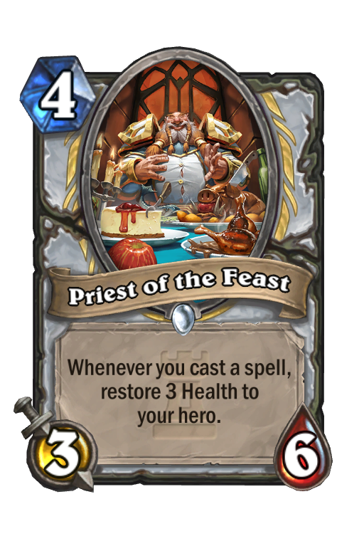 Priest of the Feast Hearthstone kártya