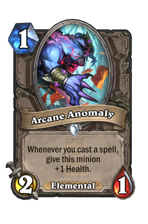 Arcane Anomaly Hearthstone kártya