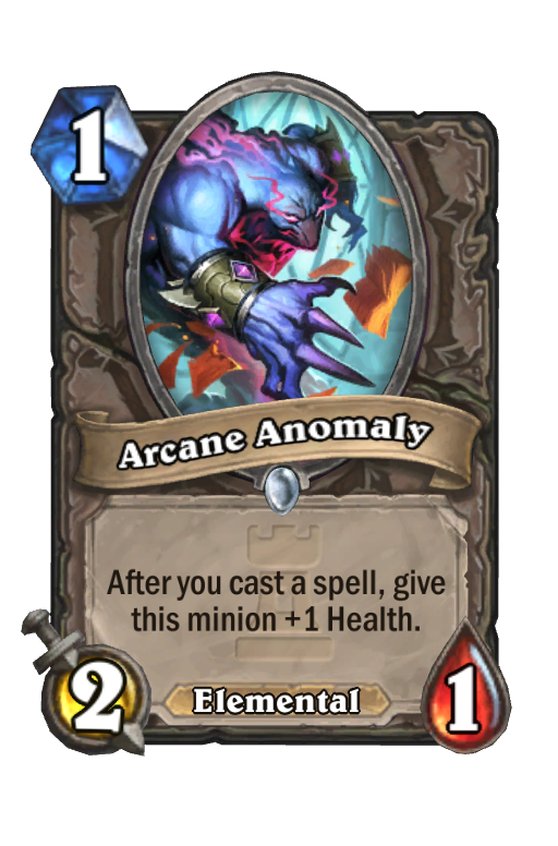 Arcane Anomaly Hearthstone kártya