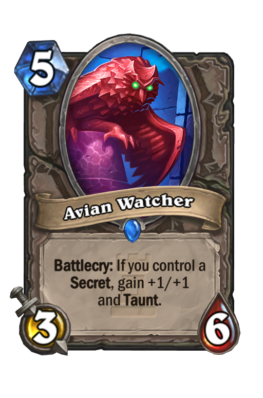 Avian Watcher Hearthstone kártya