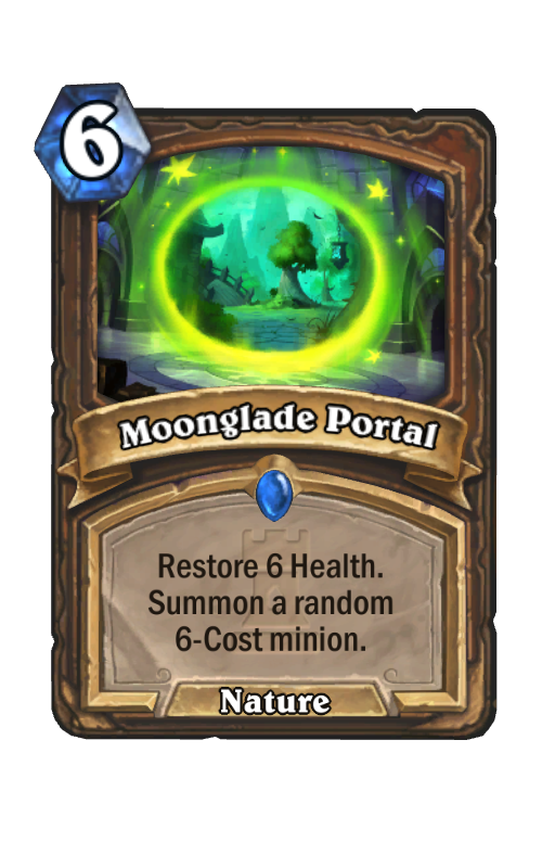 Moonglade Portal Hearthstone kártya