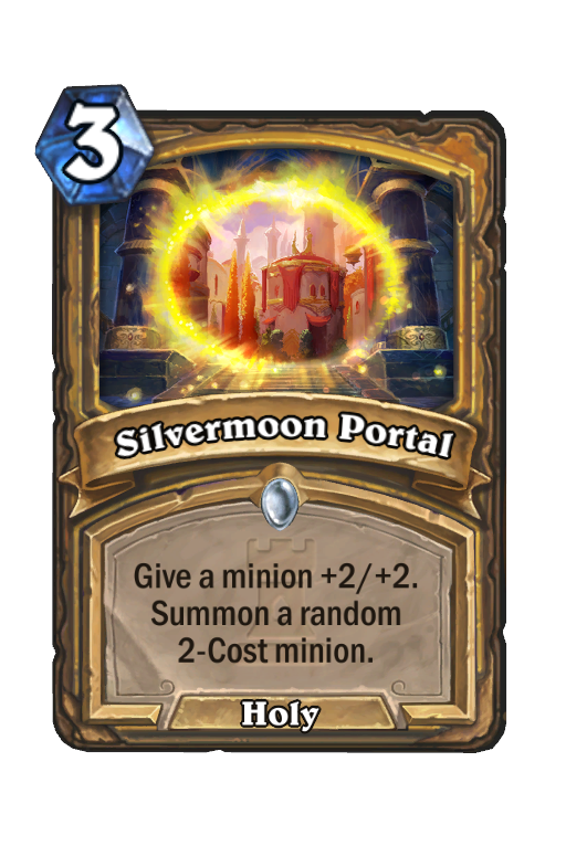 Silvermoon Portal Hearthstone kártya