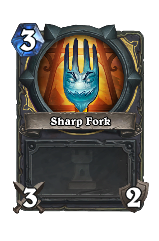 Sharp Fork Hearthstone kártya