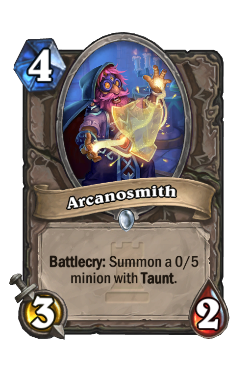 Arcanosmith Hearthstone kártya