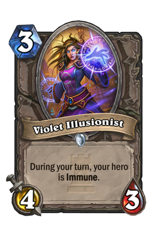 Violet Illusionist Hearthstone kártya