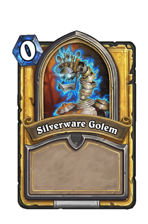 Silverware Golem Hearthstone kártya
