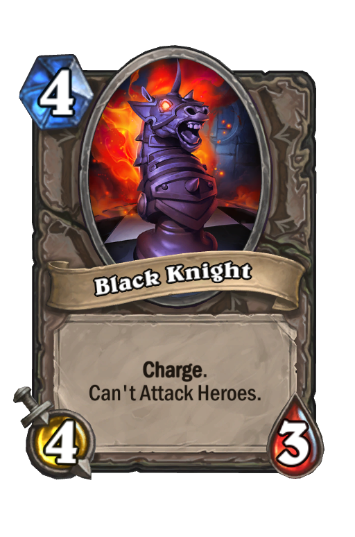 Black Knight Hearthstone kártya