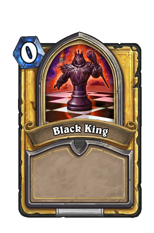 Black King Hearthstone kártya
