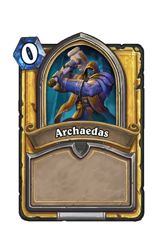 Archaedas Hearthstone kártya