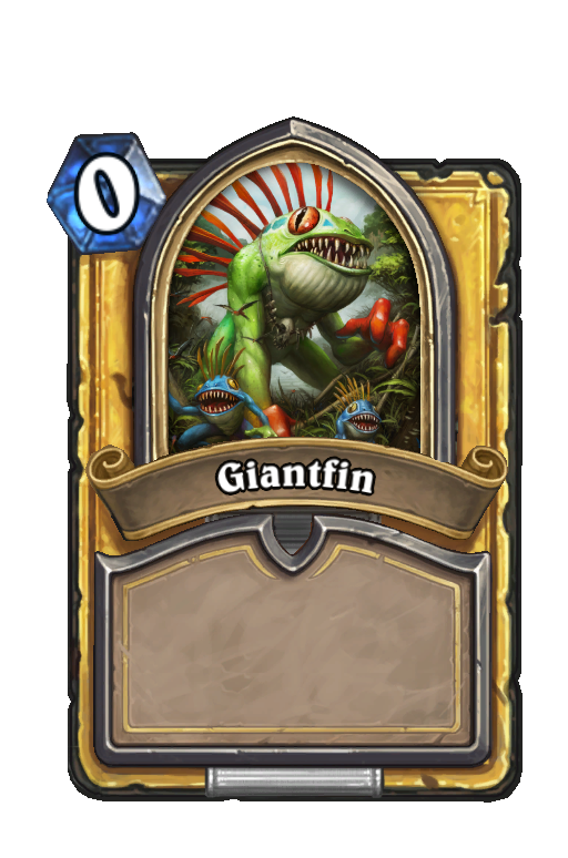 Giantfin Hearthstone kártya