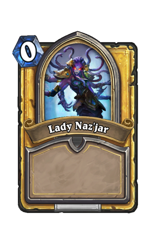 Lady Naz'jar Hearthstone kártya