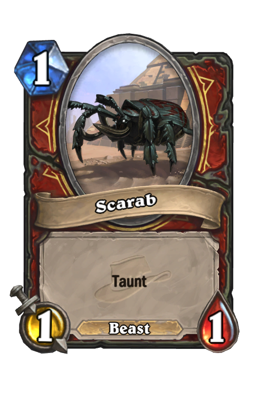 Scarab Hearthstone kártya
