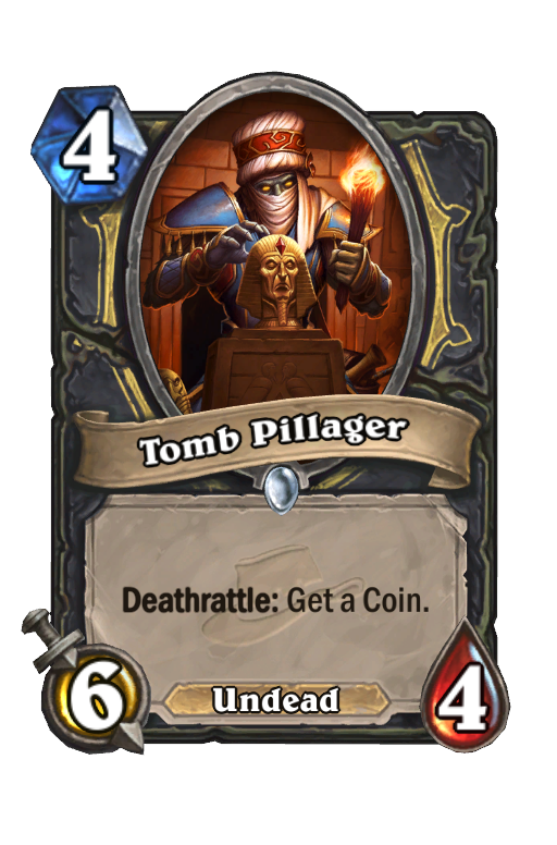 Tomb Pillager Hearthstone kártya