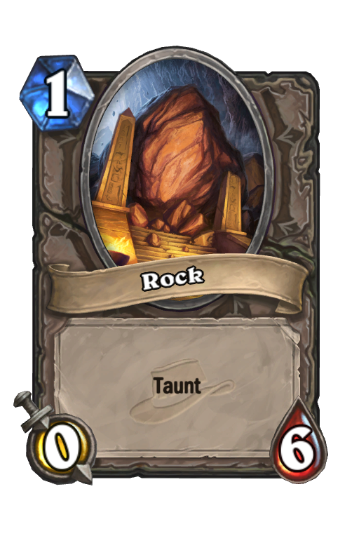 Rock Hearthstone kártya