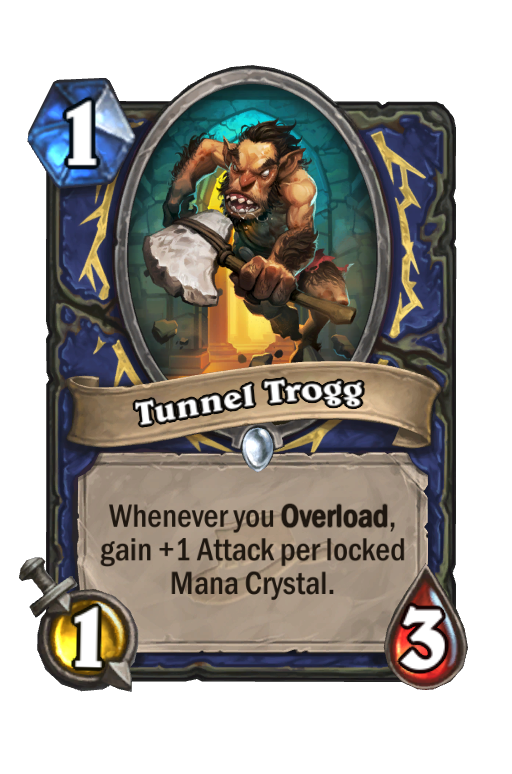 Tunnel Trogg Hearthstone kártya