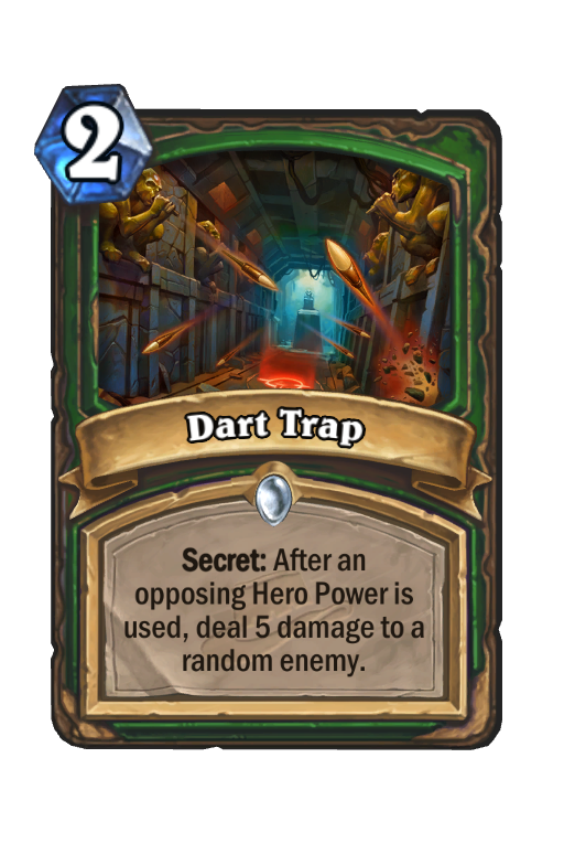 Dart Trap Hearthstone kártya