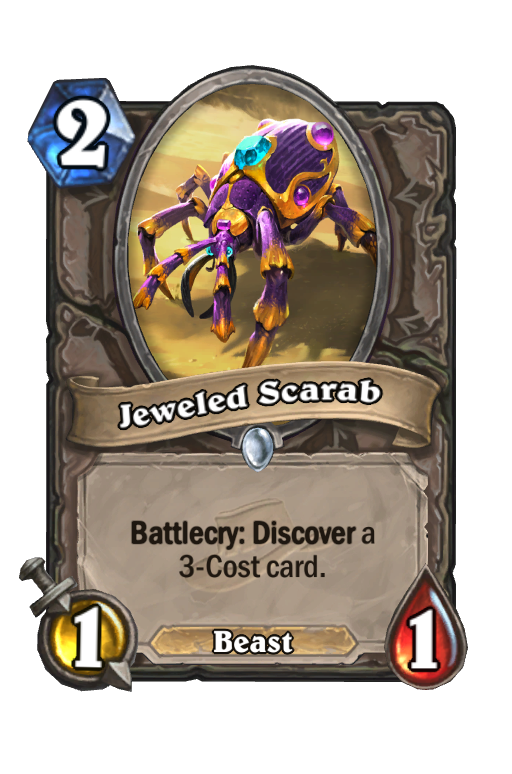 Jeweled Scarab Hearthstone kártya