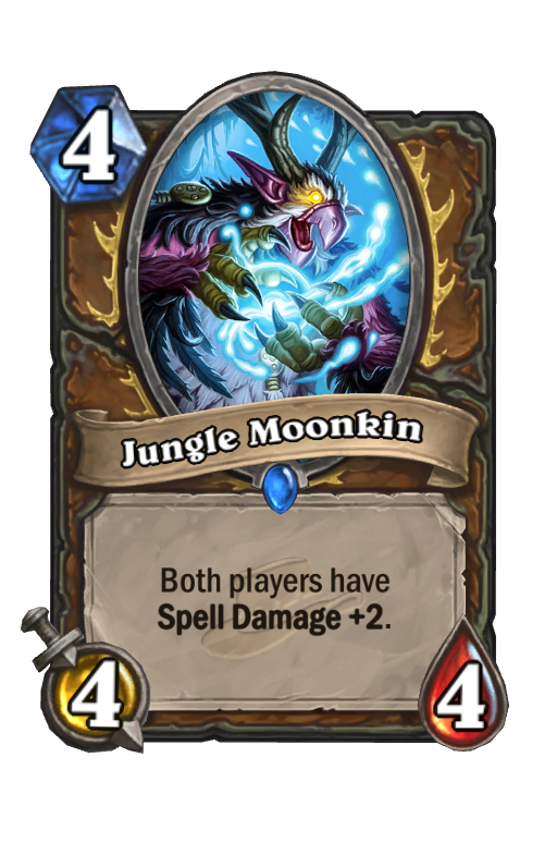 Jungle Moonkin Hearthstone kártya