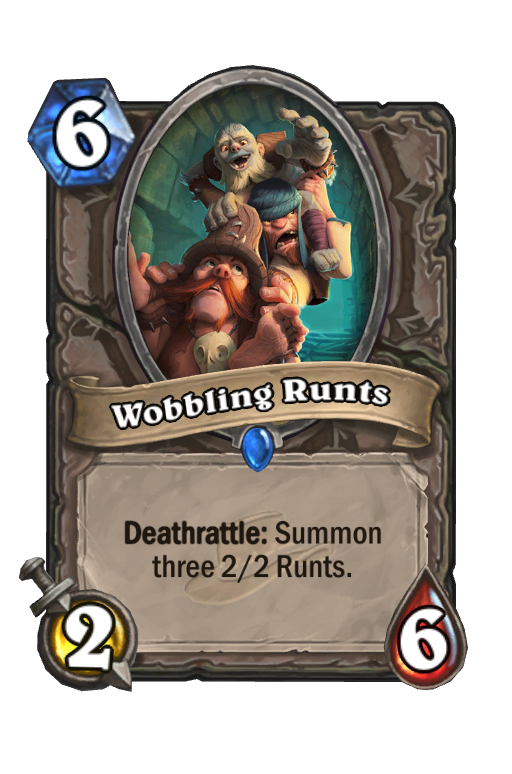Wobbling Runts Hearthstone kártya