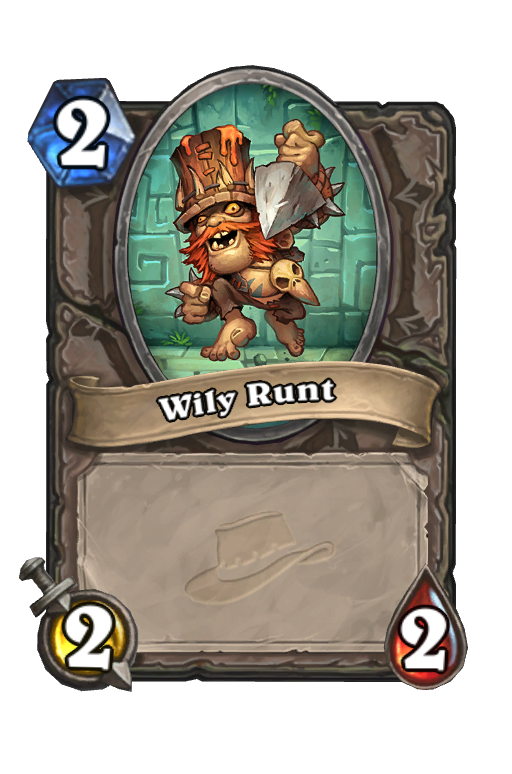 Wily Runt Hearthstone kártya