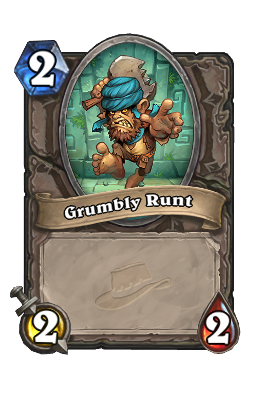 Grumbly Runt Hearthstone kártya