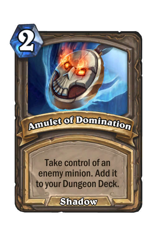 Amulet of Domination Hearthstone kártya
