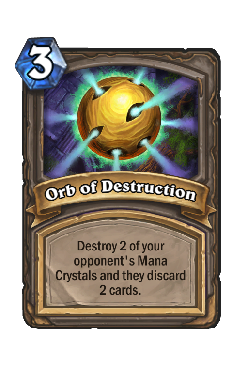 Orb of Destruction Hearthstone kártya