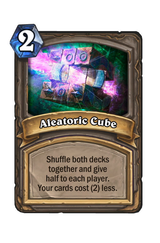 Aleatoric Cube Hearthstone kártya