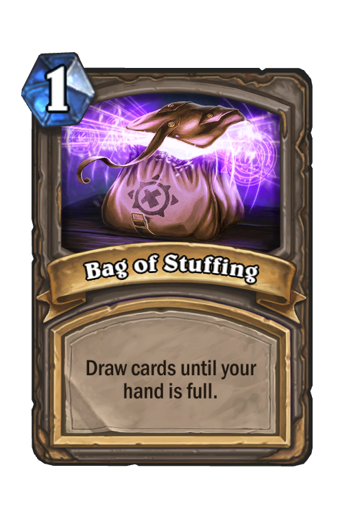 Bag of Stuffing Hearthstone kártya