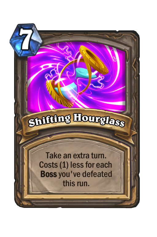 Shifting Hourglass Hearthstone kártya