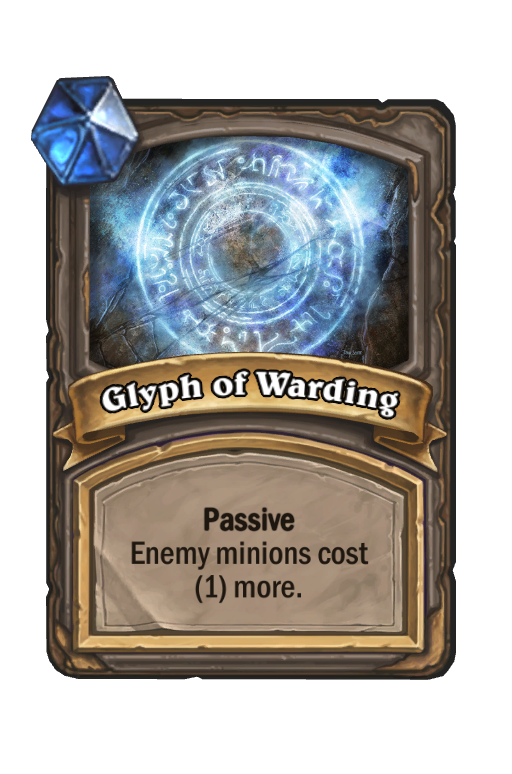 Glyph of Warding Hearthstone kártya