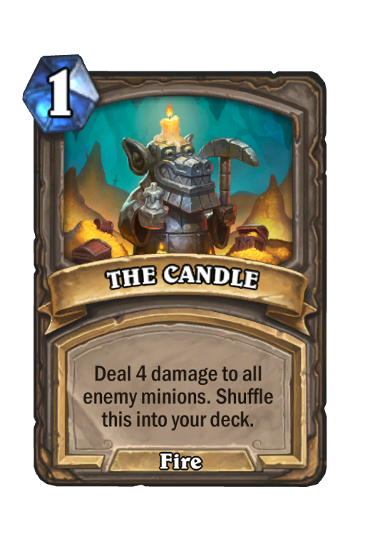 THE CANDLE Hearthstone kártya