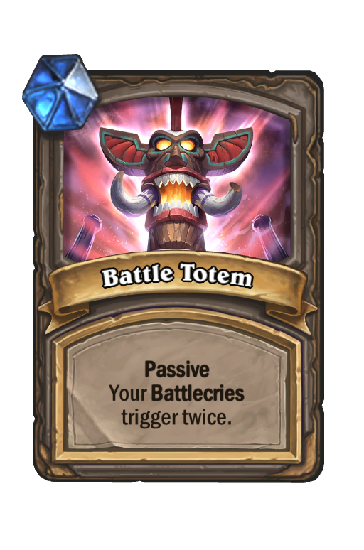Battle Totem Hearthstone kártya